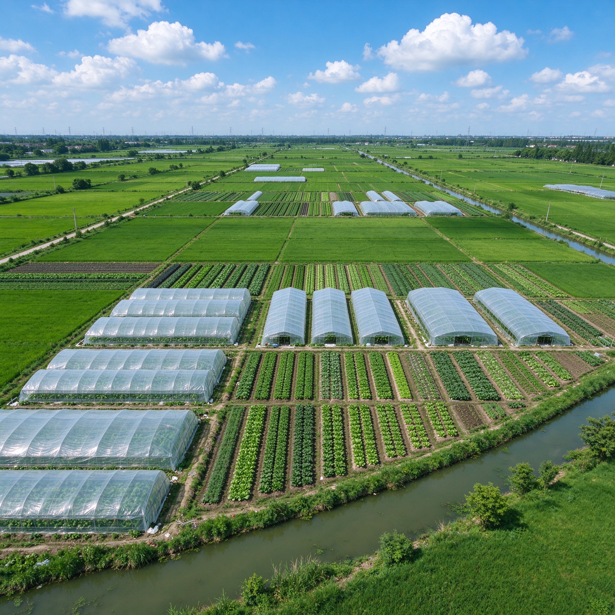 现代农业基地 蔬菜种植基地 尧小兔